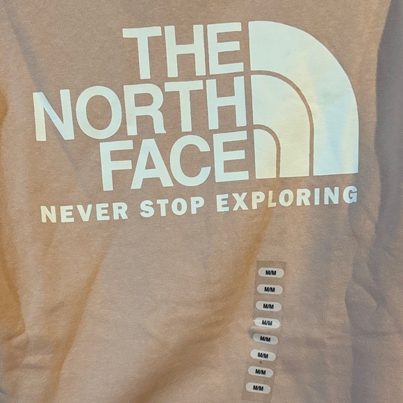 NWT - The North Face Light Pink Pullover Hoodie - Evo Throwback Pink Moss - Picture 5 of 6